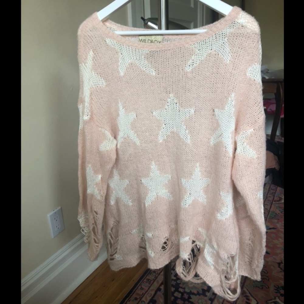 Wildfox Lennox star sweater